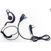 Ham Way Auricolare con PTT e Cavo Spiralato - Kenwood